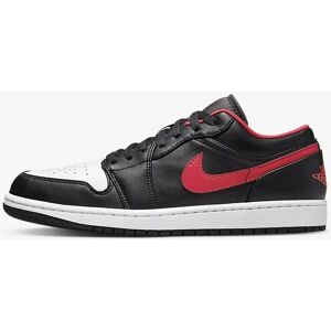 Schuhe Nike Air Jordan 1 Low Schwarz & Rot Mann - 553558-063 12.5