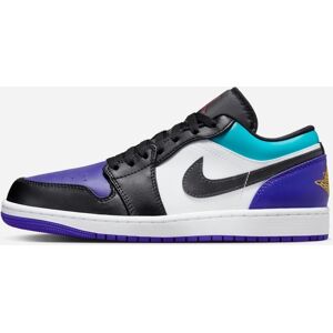 Schuhe Nike Air Jordan 1 Low Weiß/Schwarz/Marineblau Mann - 553558-154 11.5