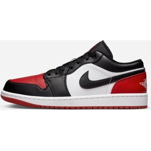 Schuhe Nike Air Jordan 1 Low Weiß/Schwarz/Rot Herren - 553558-161 11