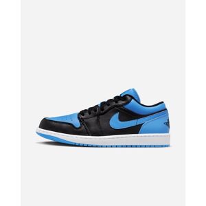 Schuhe Nike Air Jordan 1 Low Schwarz & Blau Herren - 553558-041 11