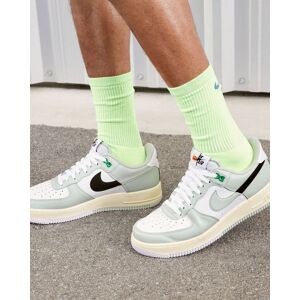 Schuhe Nike Air Force 1 Grau & Weiß Mann - DZ2522-001 13