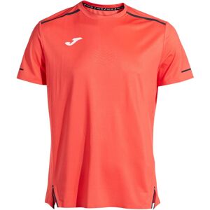 Herren Tennis-T-Shirt Joma Ranking Short Sleeve - Rot M