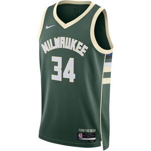 Nike Giannis Antetokounmpo Milwaukee Bucks Spielertrikot Herren grün S