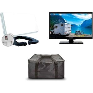 Microelectronic Falcon EasyFind Traveller Kit II TV Camping Set 19" (48,26 cm