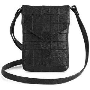 Markberg Handytasche Damen Leder, schwarz