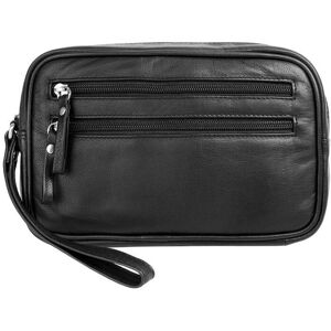 Bodenschatz Herrentasche Herren Leder, schwarz