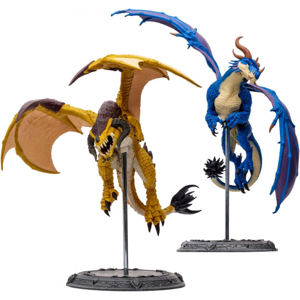 Heo GmbH Figur World of Warcraft - Blue Highland & Bronze Proto-Drake (McFarlane)