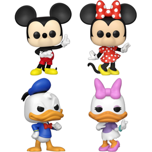 Figur Disney - Mickey/Minnie/Donald/Daisy (Funko POP! 4-Pack)