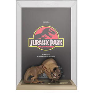 Figur Jurassic Park - Tyrannosaurus Rex & Velociraptor (Funko POP! Movie Posters 03)