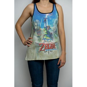 Tanktop dámské The Legend of Zelda: Skyward Sword - Sublimation (größe XL)