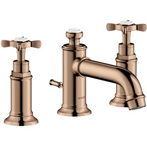 Hansgrohe 3-Loch Waschtischarmatur 30 Axor Montreux Kreuzgriff chrom