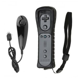 Hod Health&home Wii-Fernbedienung Nunchuk-Controller Schwarz