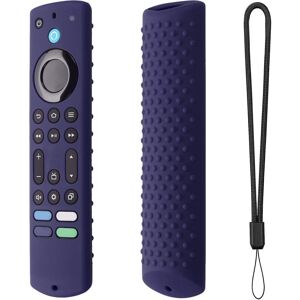 Wrigleys Silikon-Fernbedienungsschutzhülle, Im Dunkeln Leuchtend, Ersatz-Controller-Hülle Mit Umhängeband Für Den Neuen Amazon Fire Tv Stick 4k Max 2024 Dunkel