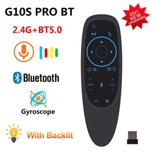 Taoyan Für Android Tv Box Hk1 H96 Max X96 Mini G10s Pro Sprachfernbedienung 2,4g & Bluetooth Wireless Air Mouse Gyroskop Ir Lernen