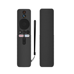Elec Club Y48 Silikon-Fernbedienungshülle Für Xiaomi Mi Tv Stick 4k 2022 (Schwarz)