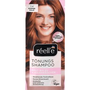 Reelle Dm Real Reele Tönungsshampoo 7.4 Kupfergold 14ml