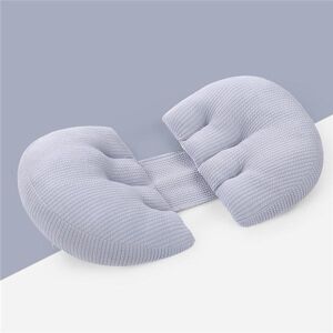 Five-Star Praise Schwangerschafts-Körper-Kissen Aus Memory-Schaum, Orthopädisches Knie-Bein-Quadratfuß-Kissen, Seitenschläfer, Ischias-Relief-Kissenbezug, Schützt Die