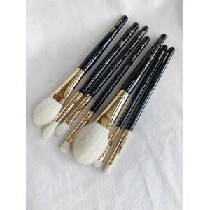 Zx.Mittis Beauty Picasso Beauty Make-Up-Pinsel 103 106 224 217 207 239 219 Hochwertiges Ziegenhaar Gold Kosmetik Gesicht Lidschatten Puder Highlight Pack Of 7pcs