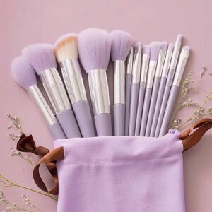 Wishlucky 13-Teiliges Professionelles Make-Up-Pinsel-Set Für Schönheitspulver, Superweich, Rougepinsel, Foundation, Concealer, Schönheits-Make-Up-Pinsel, Kosmet