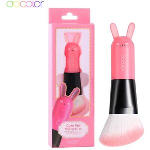 Docolor Make-Up-Pinsel, Niedliches Cartoon-Gesicht, Kabuki-Make-Up-Pinsel, Synthetische Haare, Foundation, Puder, Rouge, Kontur, Für Make-Up-Pinsel Pi