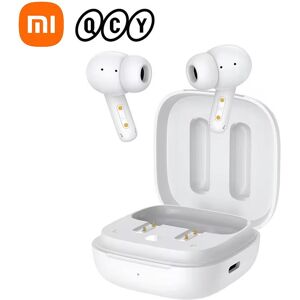 Xiaomi Qcy T13 Anc-Kopfhörer Bluetooth 5.3 Aktive Geräuschunterdrückung Drahtlose Kopfhörer Schnelllade-Ohrhörer Weiß Noise Reduction Version