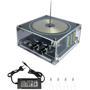 Andoer Bt Music Arc Plasma-Lautsprecher, Kabelloses Übertragungsexperiment, Desktop-Spielzeugmodell, Berührbar Gold Eu Plug