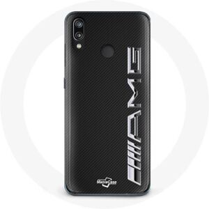 Hülle Für Huawei P20 Lite Amg Logo Carbon Texture