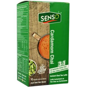 Senso Foods Tee Mit Kardamom 3 In 1 (10 Sticks, 14 G), Kardamom Chai 10 Sticks 3 In 1 Senso