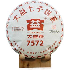 Helloyoung 2018 Taetea Classic 7572 Reifer Pu'Er-Tee, Gereifter Fermentierter Puer-Puerh-Schwarztee, 357 G