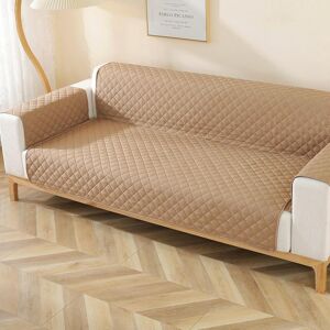 Morse 1-, 2-, 3-, 4-Sitzer-Sofabezug, Couch-Schonbezüge, Wasserabweisend, Doppelseitig Verwendbar, Haustier-Hunde-Sofamatte, Wohnzimmer-Möbelschutz Khaki 3