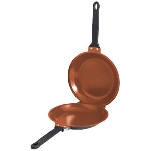 Deyishenghuo Doppelseitige Pfannkuchenpfanne Mit Deckel Antihaftbeschichtete Wendbare Kuchenform Für Perfekte Pfannkuchen Gold