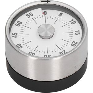 Tomtop Jms Magnetischer Timer, Magnetdesign, Edelstahl, 70 Db Alarm, Hochpräziser Visueller Timer Für Die Küche Weiß