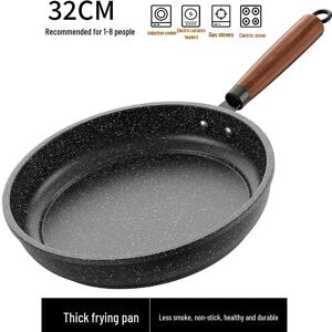 Wow Home Antihaftbeschichtete Bratpfanne Aus Medizinischem Stein Für Steak, Pfannkuchen Und Omeletts 32cm Frying Pan Without Lid