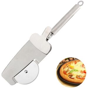 Ly Home&kitchen 050 3 In 1 Pizzaschneider Mit Clip Pizzaräder Rollschneider Brotmesser Teigschneider