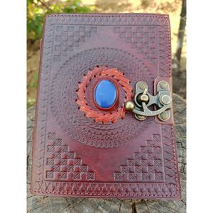 Vintage Leather Diary Vintage-Tagebuch Aus Echtem Leder, Vintage-Papiere, Handgefertigtes Tagebuch Mit Ledereinband