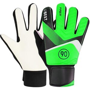 Saiian Kinder Latex Vollfinger Torwarthandschuhe Handschutz Fußball Torwart Fußballhandschuhe Grün 7