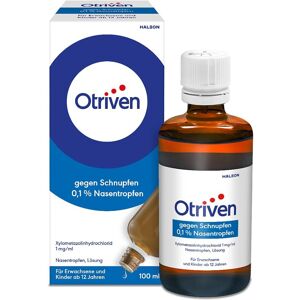 Otriven gegen Schnupfen 0,1 % Nasentropfen Nachfüllflasche
