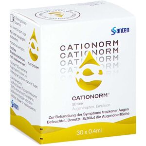 Cationorm SD sine Augentropfen Einzeldosispipetten