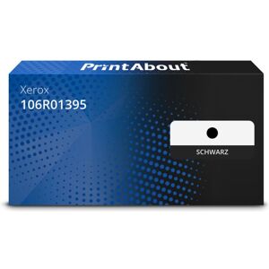 PrintAbout Toner kompatibel mit Xerox 106R01395 - Schwarz