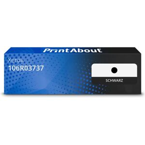 PrintAbout Toner kompatibel mit Xerox 106R03737 - Schwarz