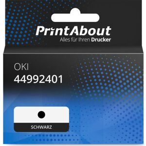 PrintAbout Toner kompatibel mit OKI 44992401 - Schwarz