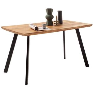 Pharao24.de Esstisch Esszimmertisch im Industry und Loft Stil mit Schweizer Kante