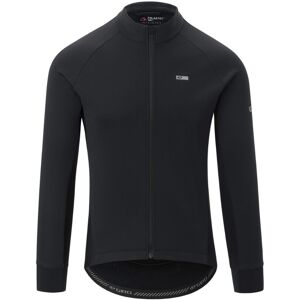 Giro Chrono Pro Windbloc Langarm-Trikot Schwarz, Größe S Herren