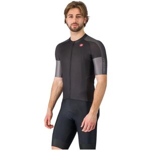 Trikot Castelli Entrata 6 Schwarz Grau, Größe L Herren