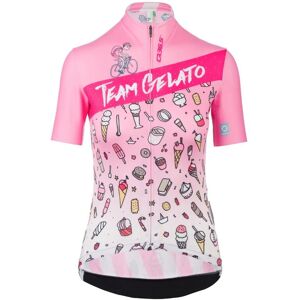 Q36.5 Gregarius Pro Team Gelato Rosa Damen-Trikot, Größe S Damen