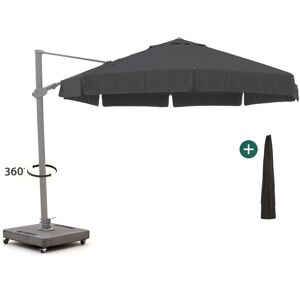 Shadowline Miami Ampelschirm ø 350 cm Schwarz
