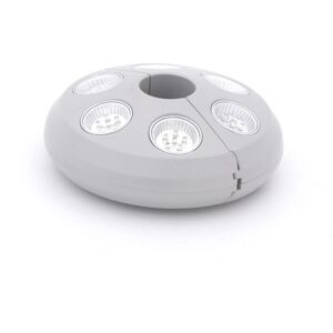 Shadowline 6-LED Sonnenschirm Beleuchtung Grau