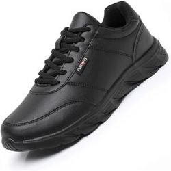 WIENJEE Männer Schuhe Weiche Mokassin Schuhe Bequeme Casual Schuhe für Männer Solide Schwarz Weiß Walking Männer Turnschuhe Schuhe Plus Größe 39-46