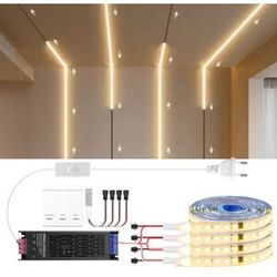 Rybakov WS2811 Fließendes Wasser Led-streifen COB 24V 10M 5M Warm Kühles Weiß Sequentielle Pferderennen Led-band Licht mit Sync Decke Dekor
