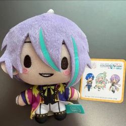 Bandai 10 cm Pjsk Plüsch-Schlüsselanhänger Projekt Sekai Kamishiro Rui Gefüllter Plüsch-Anhänger Yoisaki Kanade Kawaii Rucksäcke Ornamente Spielzeug Geschenk